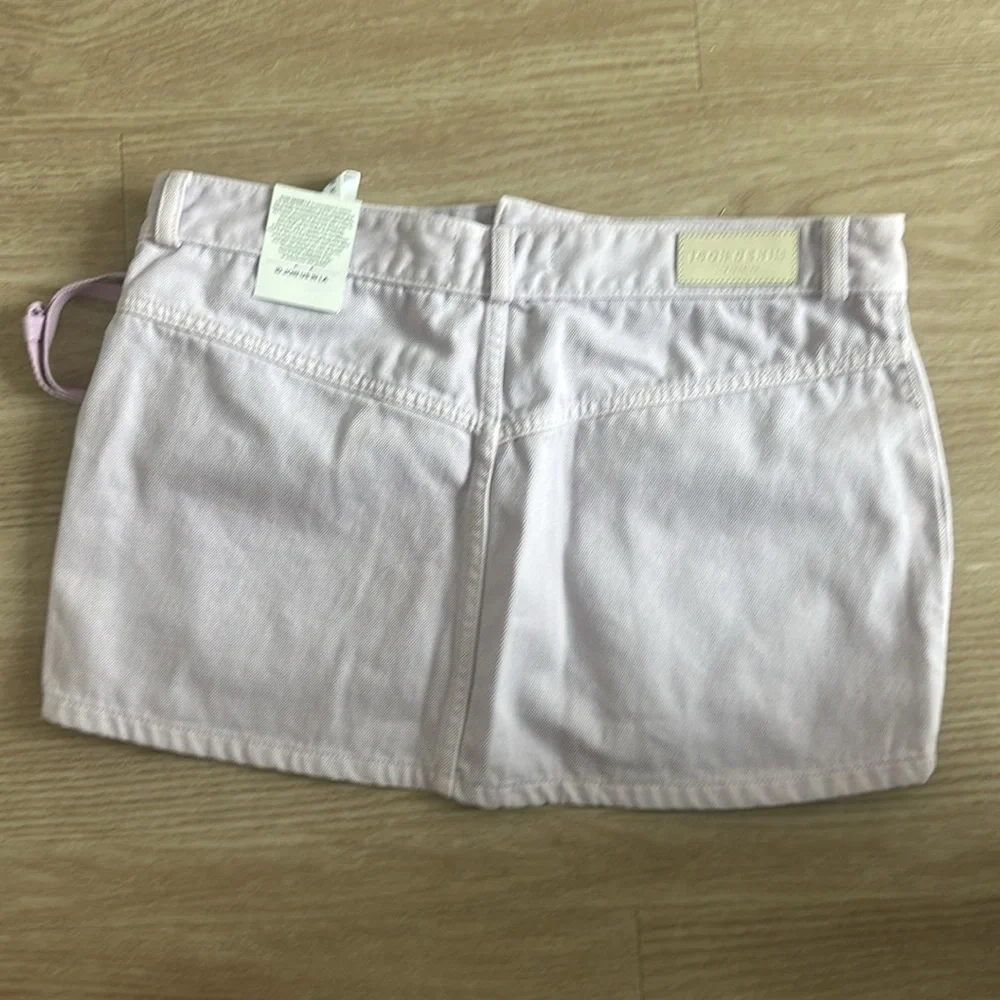 ICON DENIM GIO CARGO SKIRT IN LAVENDER size 28 - Picture 3 of 6